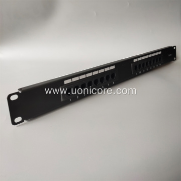UTP 16 Ports CAT5E Ethernet the patch panel
